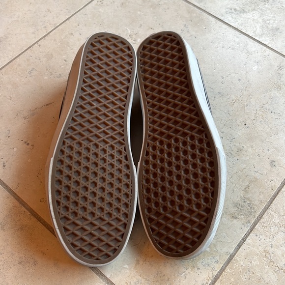 Vans Mens Size 8 black And Gray Shoes - Picture 4 of 5